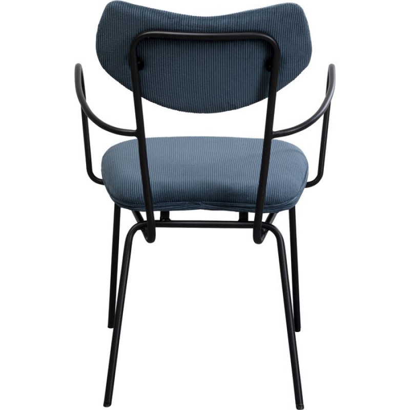 Chair with Armrest Viola Blue